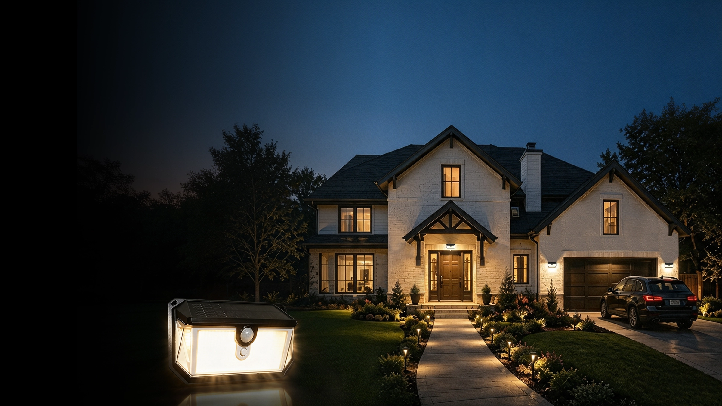 LUNQHAL Outdoor Solar Lighting Collection