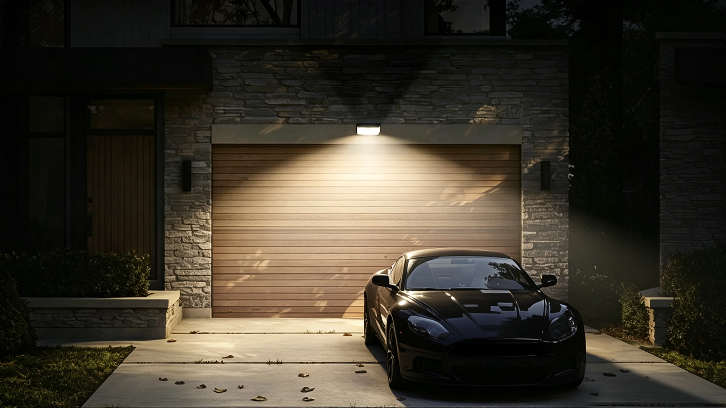 Driveway Garage Lighting
